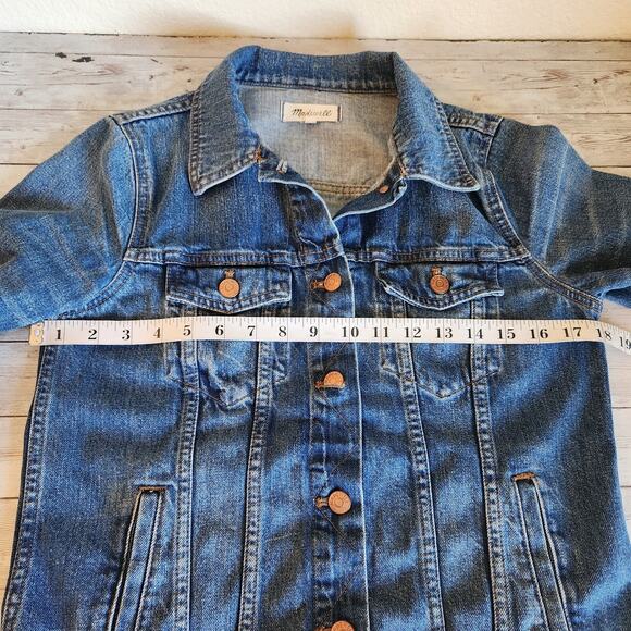 Madewell The Jean Jacket in Pinter Wash Size Medium - Picture 12 of 15